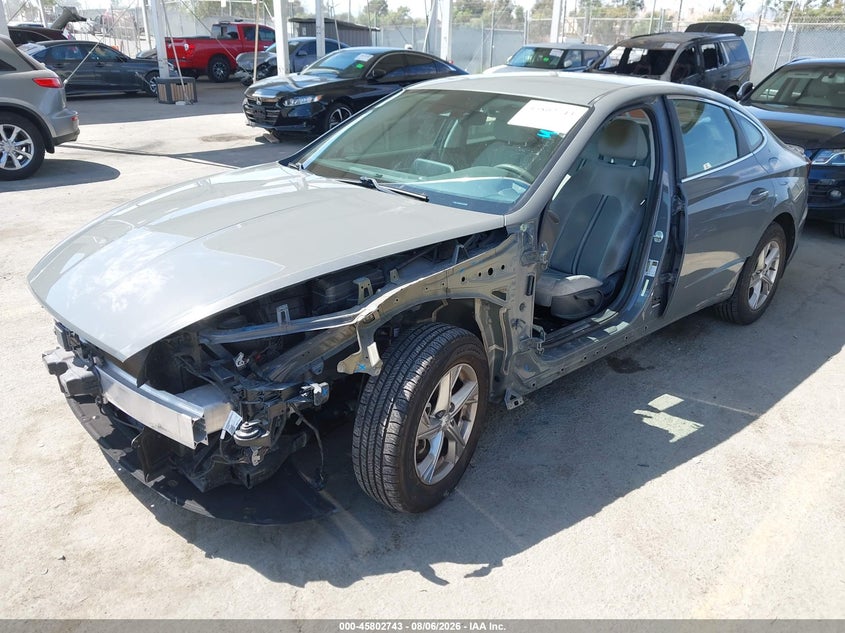 Vin: 5npeg4ja5mh083398, lot: 46301573, hyundai sonata se 20212