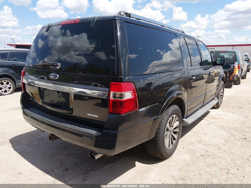 Vin: 1fmjk1htxfef25528, lot: 46301580, ford expedition el xlt 20154