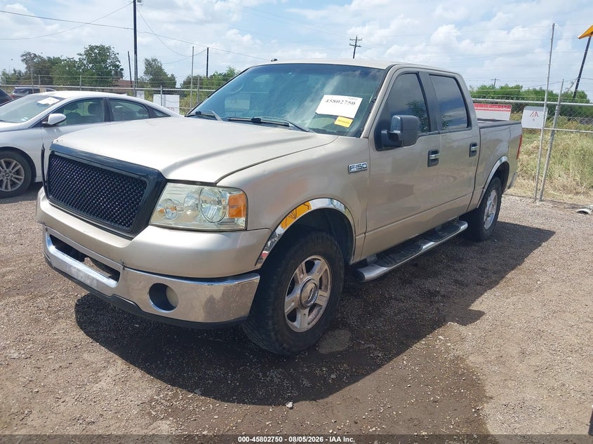 2008 Ford F-150, Normal Wear & Tear, IAAI, VIN 1FTRW12W78FB02501 — photo 2