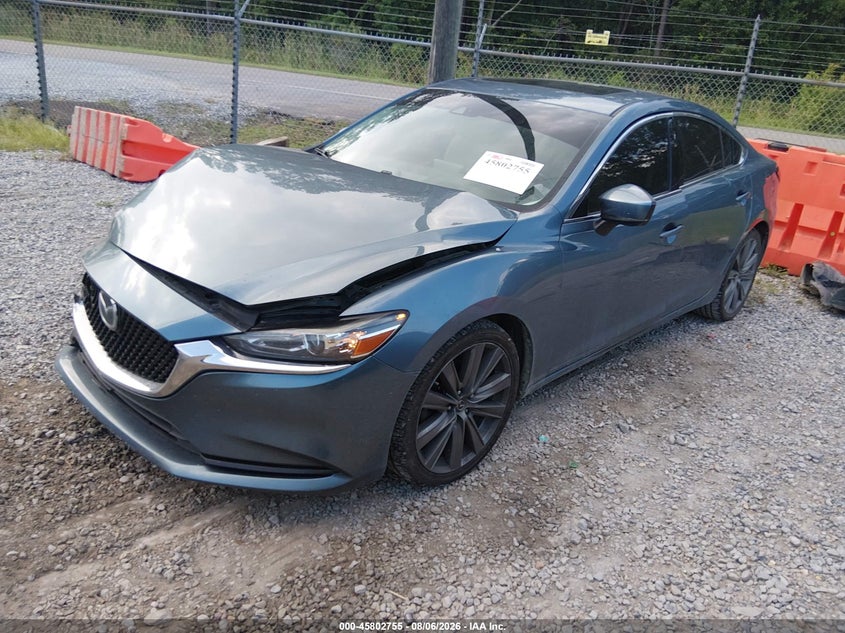 Vin: jm1gl1ty9j1314688, lot: 46301586, mazda mazda6 grand touring 20182