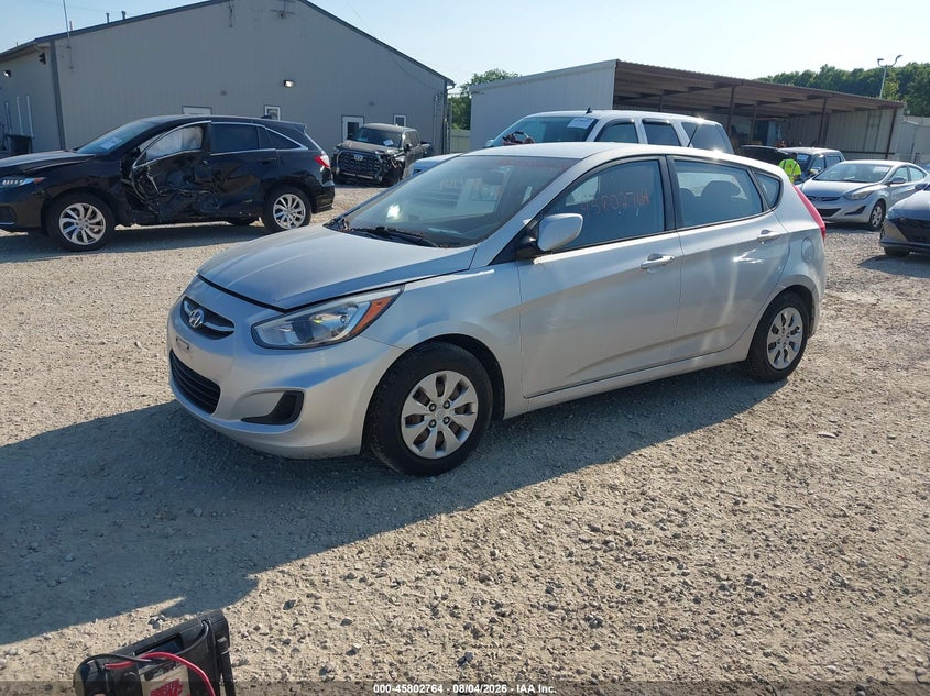 Vin: kmhct5ae2fu226954, lot: 46301595, hyundai accent gs 20152