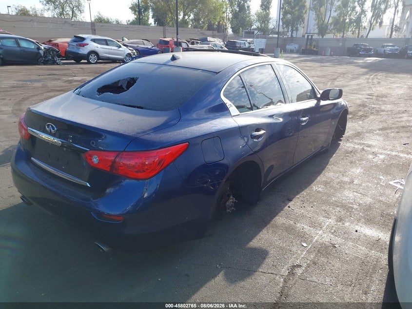 Vin: jn1fv7apxgm420872, lot: 46301596, infiniti q50 3.0t red sport 400 20164