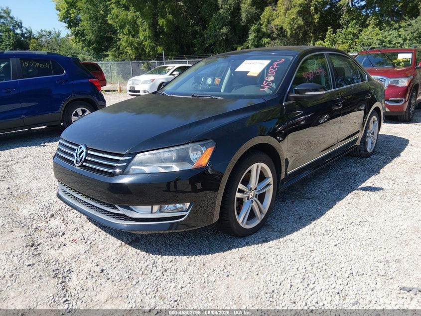 2014 Volkswagen Passat, Звичайний знос, IAAI, VIN 1VWCT7A39EC053398 — фото 2