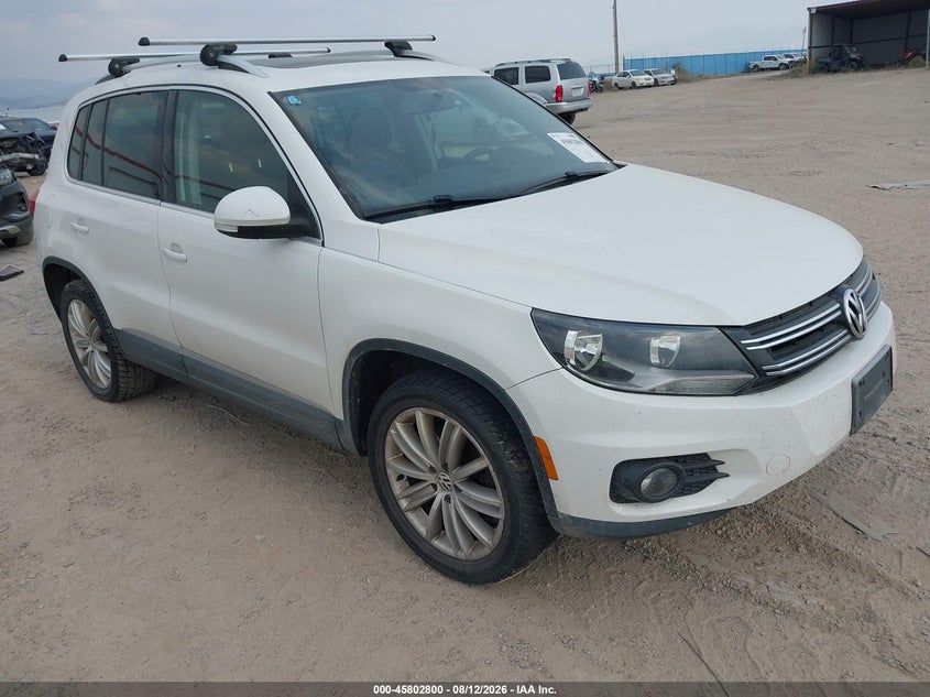 2013 VOLKSWAGEN TIGUAN auction photo 1