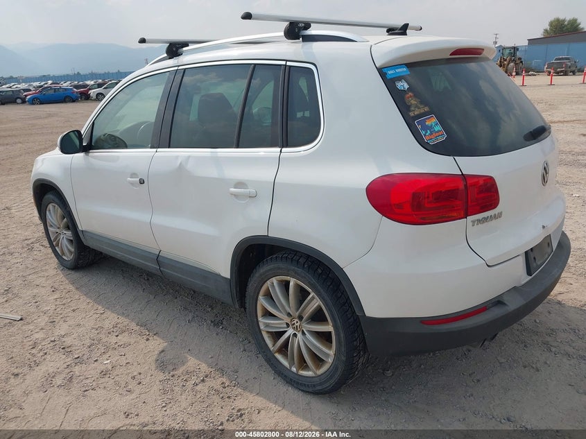 2013 VOLKSWAGEN TIGUAN auction photo 3
