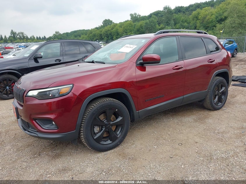Vin: 1c4pjmlb2kd452592, lot: 46301645, jeep cherokee altitude 4x4 20192