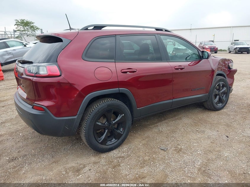 Vin: 1c4pjmlb2kd452592, lot: 46301645, jeep cherokee altitude 4x4 20194