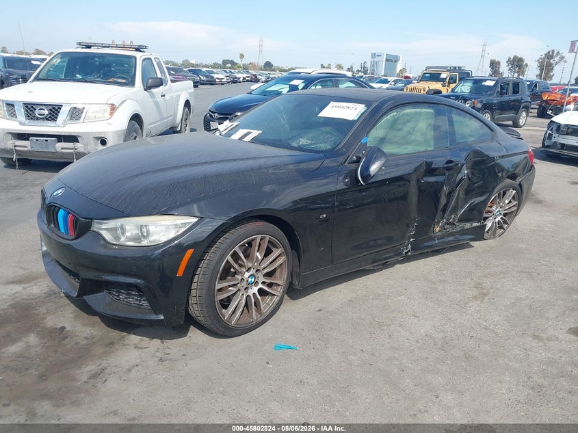 Vin: wba3n7c58fk224349, lot: 46301655, bmw 428i 20152