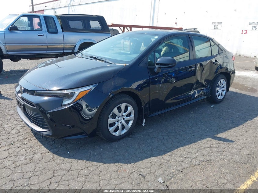 2026 Toyota Corolla, Left Side, IAAI, VIN JTDBCMFE8T3141654 — photo 2