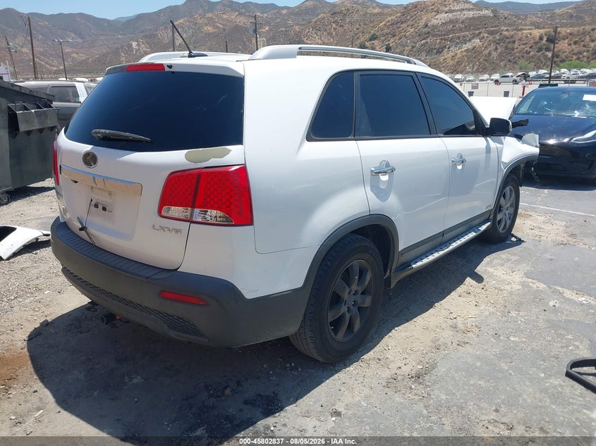Vin: 5xyktda29dg343672, lot: 46301668, kia sorento lx v6 20134