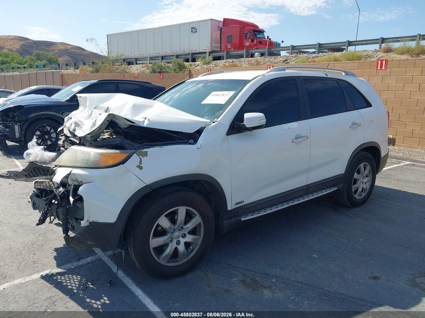 Vin: 5xyktda29dg343672, lot: 46301668, kia sorento lx v6 20132
