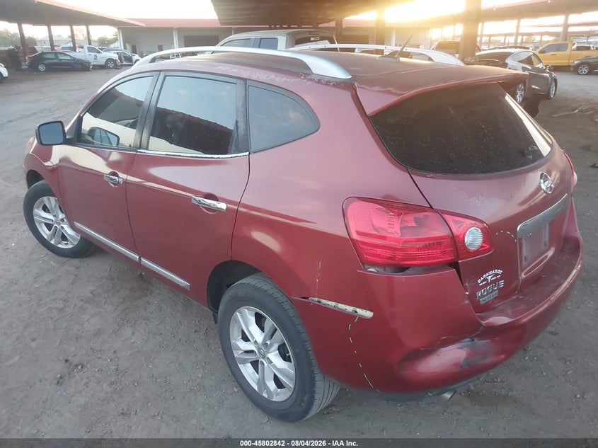 Vin: jn8as5mt0fw666575, lot: 46301673, nissan rogue select s 20153