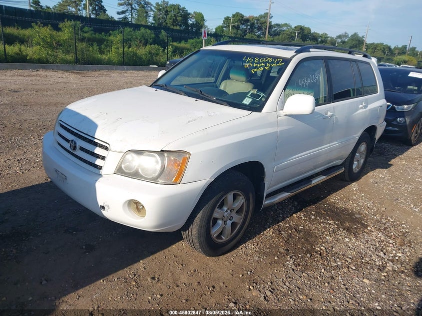 2003 Toyota Highlander, Обычный износ, IAAI, VIN JTEHF21A030122099 — фото 2