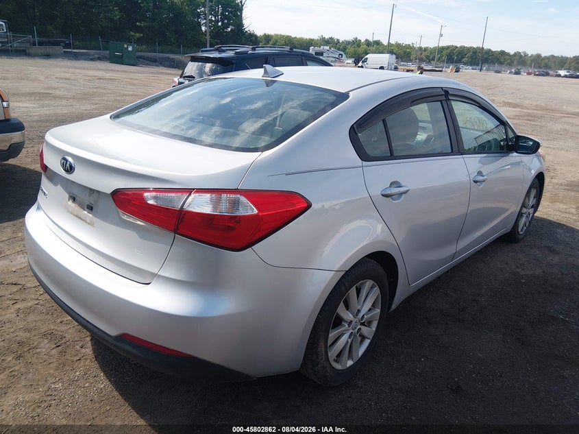 Vin: knafx4a61g5575282, lot: 46301693, kia forte lx 20164