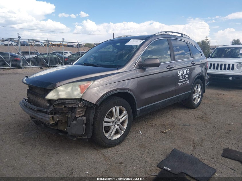 2011 Honda CR-V, Удар спереду, IAAI, VIN 5J6RE4H78BL007503 — фото 2