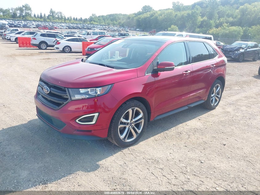 Vin: 2fmpk4ap2gbb09740, lot: 46301710, ford edge sport 20162
