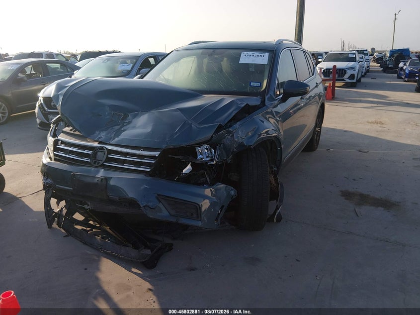 Vin: 3vv3b7ax6km079719, lot: 46301712, volkswagen tiguan 2.0t se/2.0t sel/2.0t sel r-line/2.0t sel r-line black 20192