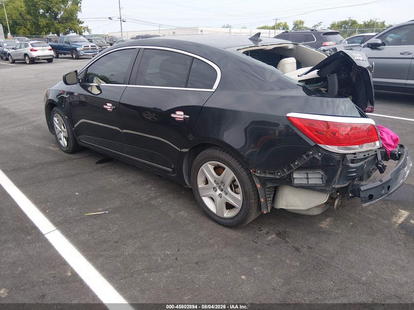 Vin: 1g4ga5ed9bf116409, lot: 46301725, buick lacrosse cx 20113