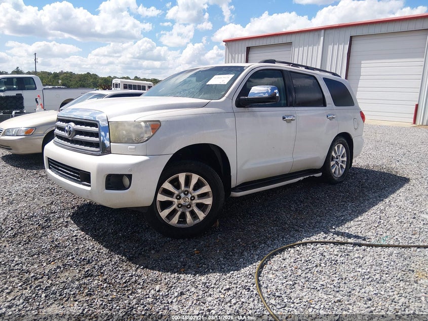 Vin: 5tdyy5g17as030599, lot: 46301752, toyota sequoia platinum 5.7l v8 20102