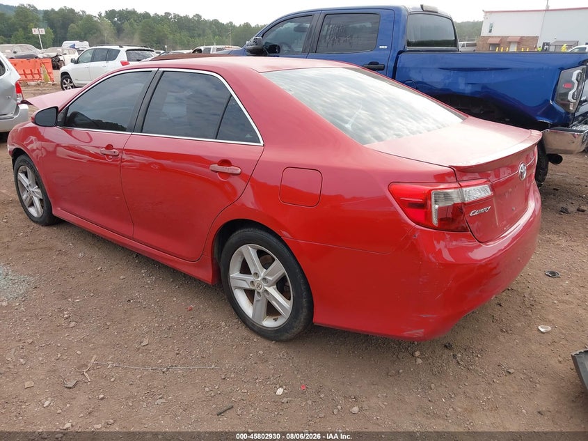 Vin: 4t1bf1fk9cu617279, lot: 46301761, toyota camry se 20123