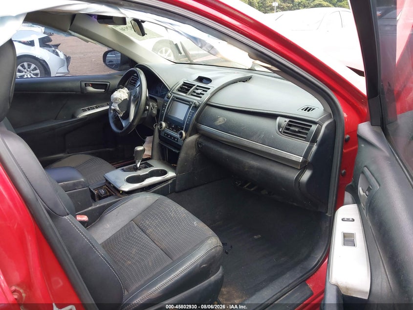 2012 TOYOTA CAMRY auction photo 5