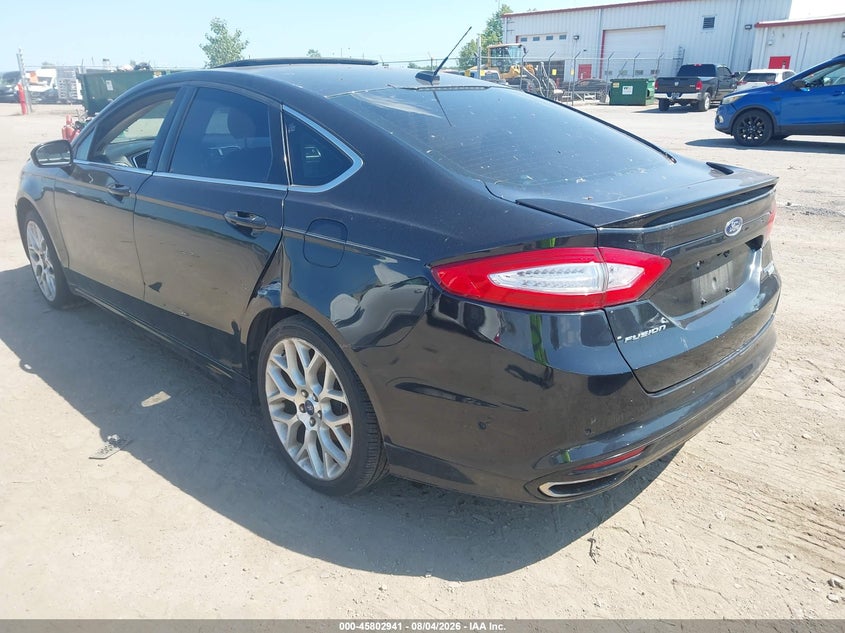 Vin: 3fa6p0k94dr208072, lot: 46301772, ford fusion titanium 20133