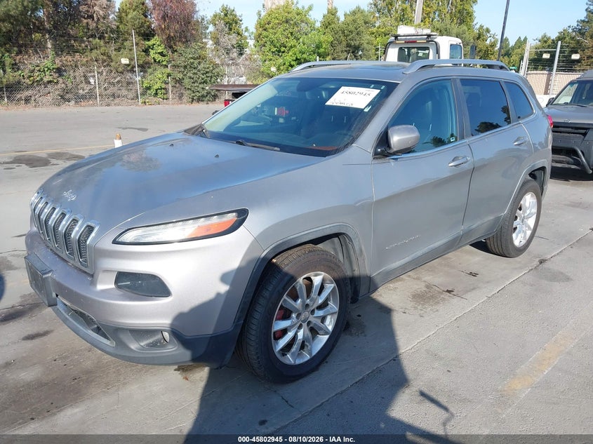 2015 JEEP CHEROKEE auction photo 2