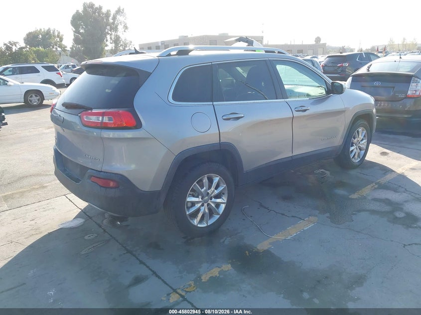 2015 JEEP CHEROKEE auction photo 4