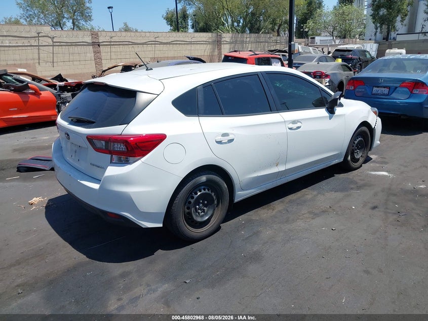 Vin: 4s3gtab69p3703165, lot: 46301799, subaru impreza base 5-door 20234