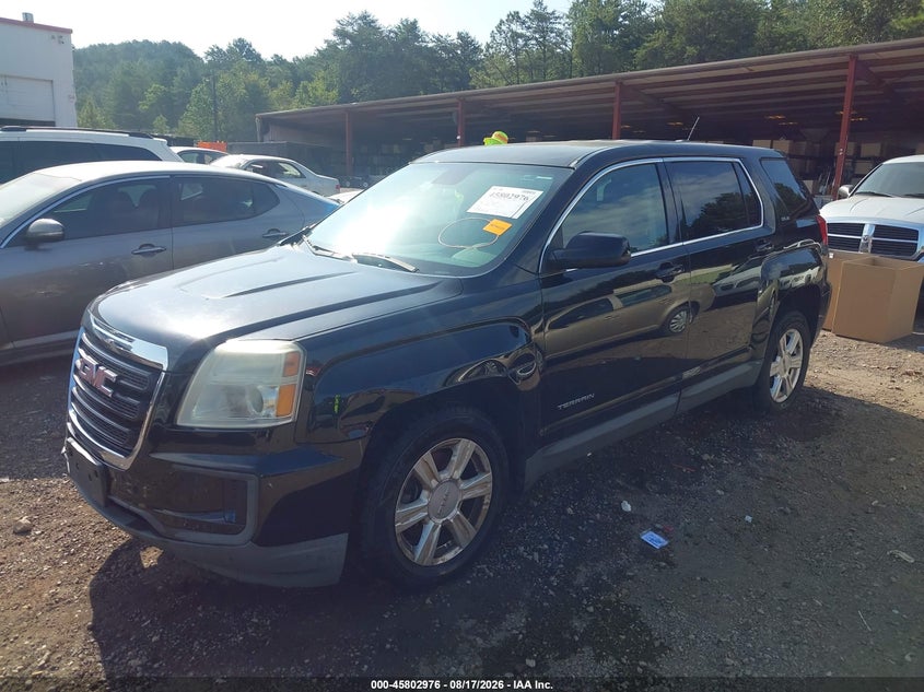 2016 GMC Terrain, Обычный износ, IAAI, VIN 2GKFLSEK0G6229498 — фото 2