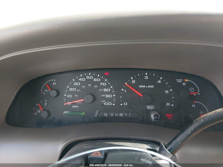 FORD EXCURSION 2005 VIN 1FMNU45S85ED46377