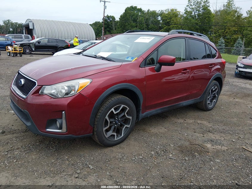 Vin: jf2gpabc6hh235539, lot: 46301813, subaru crosstrek 2.0i premium 20172