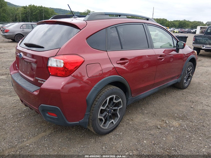 Vin: jf2gpabc6hh235539, lot: 46301813, subaru crosstrek 2.0i premium 20174