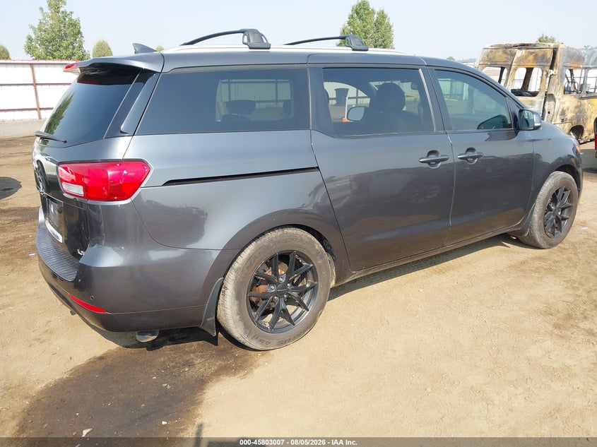Vin: kndmb5c12j6399537, lot: 46301838, kia sedona lx 20184