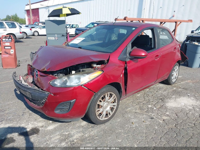 Vin: jm1de1kz2e0184840, lot: 46301848, mazda mazda2 sport 20142