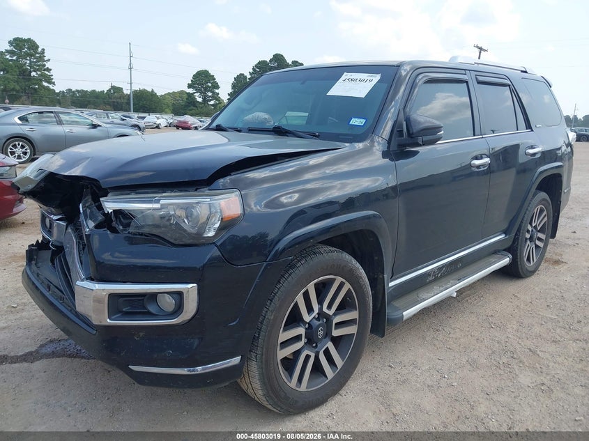 Vin: jtebu5jrxh5416574, lot: 46301850, toyota 4runner sr5 20172