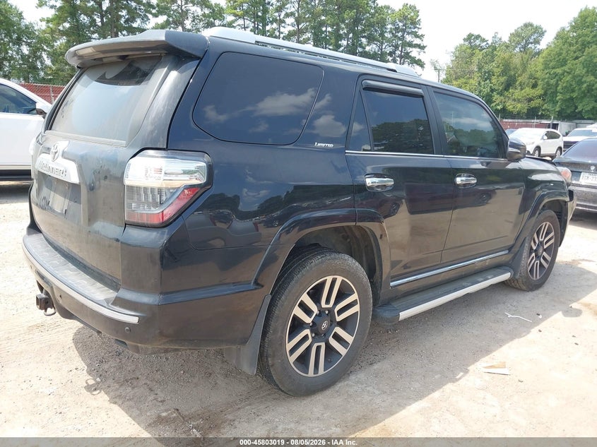 Vin: jtebu5jrxh5416574, lot: 46301850, toyota 4runner sr5 20174