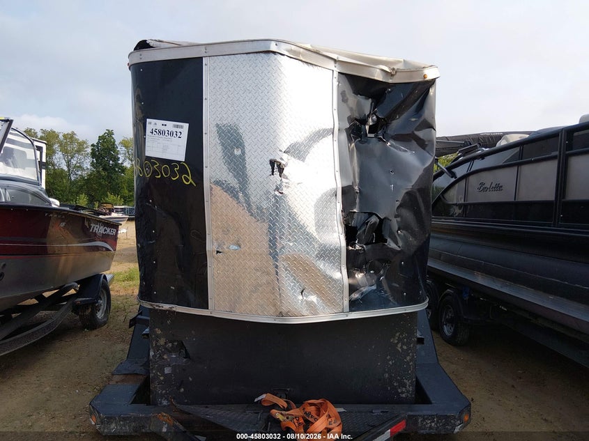 2020 ANDERSON MANUFACTURING 14' FLATBED TRAILER auction photo 6