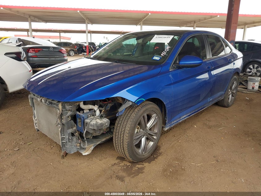 Vin: 3vw7m7bu2nm021672, lot: 46301880, volkswagen jetta 1.5t se 20222