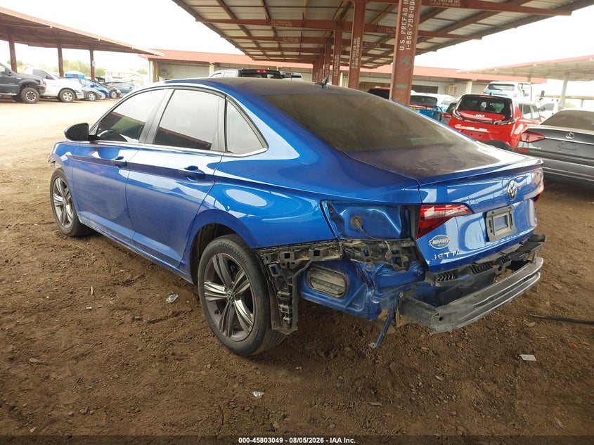 Vin: 3vw7m7bu2nm021672, lot: 46301880, volkswagen jetta 1.5t se 20223