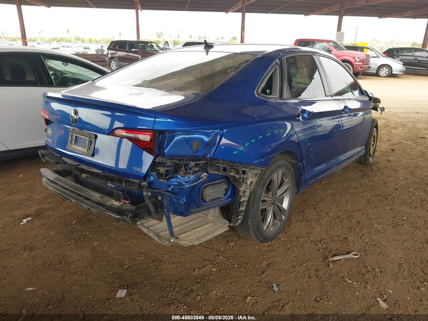 Vin: 3vw7m7bu2nm021672, lot: 46301880, volkswagen jetta 1.5t se 20224