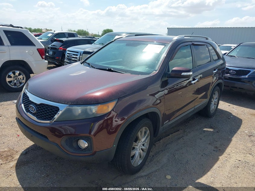 Vin: 5xykuda2xbg051460, lot: 46301883, kia sorento ex v6 20112