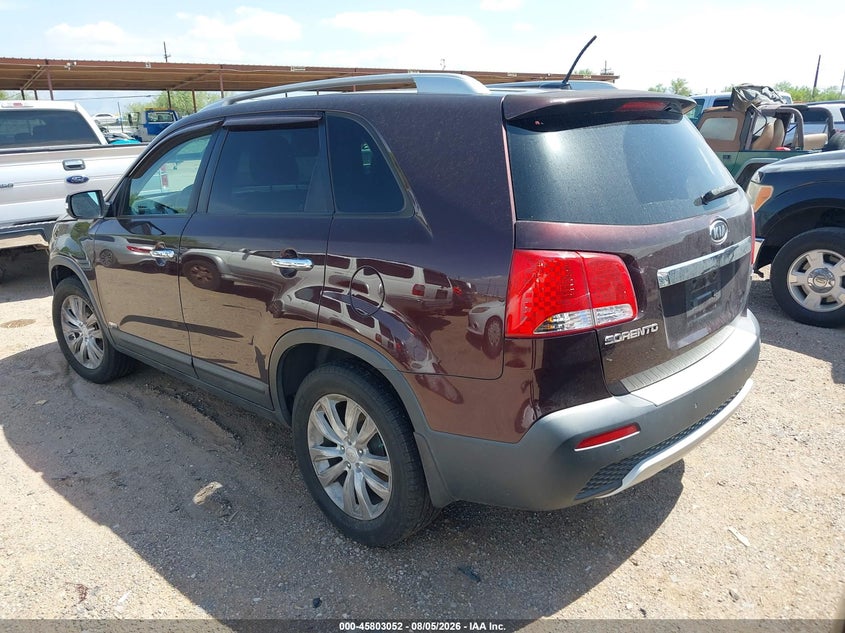 Vin: 5xykuda2xbg051460, lot: 46301883, kia sorento ex v6 20113