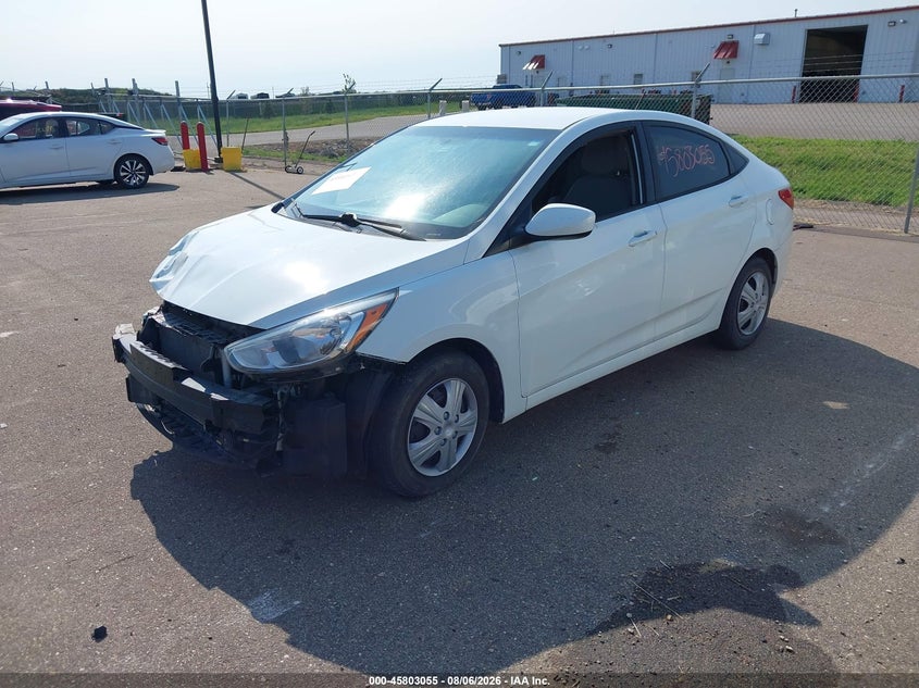 Vin: kmhct4ae8fu908053, lot: 46301886, hyundai accent gls 20152