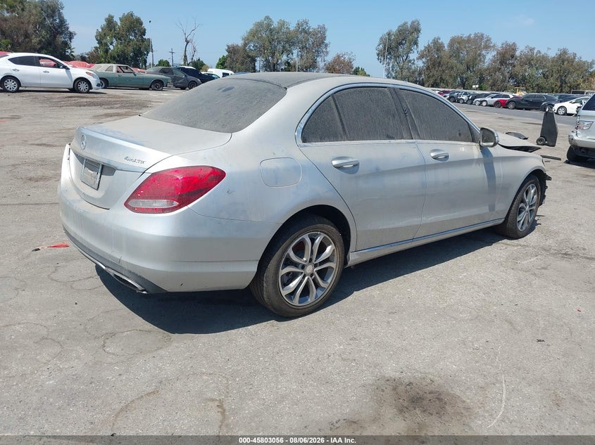 2015 MERCEDES-BENZ C 300 auction photo 4