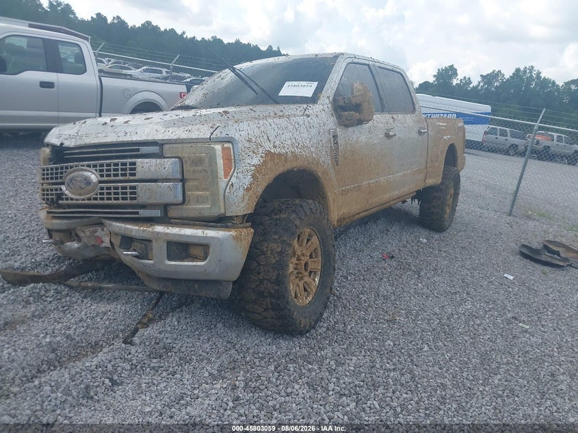 Vin: 1ft7w2bt7heb98235, lot: 46301890, ford f-250 platinum 20172