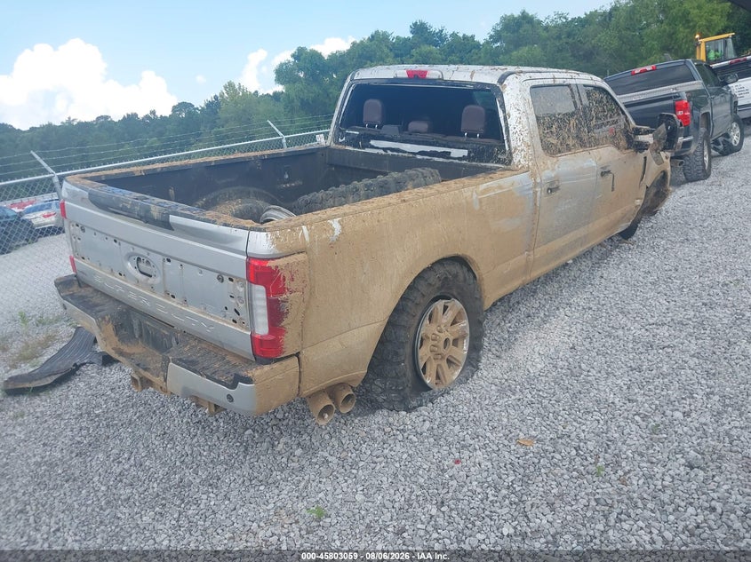 Vin: 1ft7w2bt7heb98235, lot: 46301890, ford f-250 platinum 20174