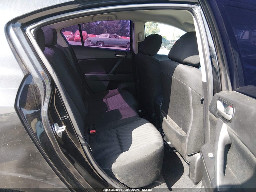 2013 MAZDA 3 SEDAN 2.0L I-4 DOHC, VVT, 148HP