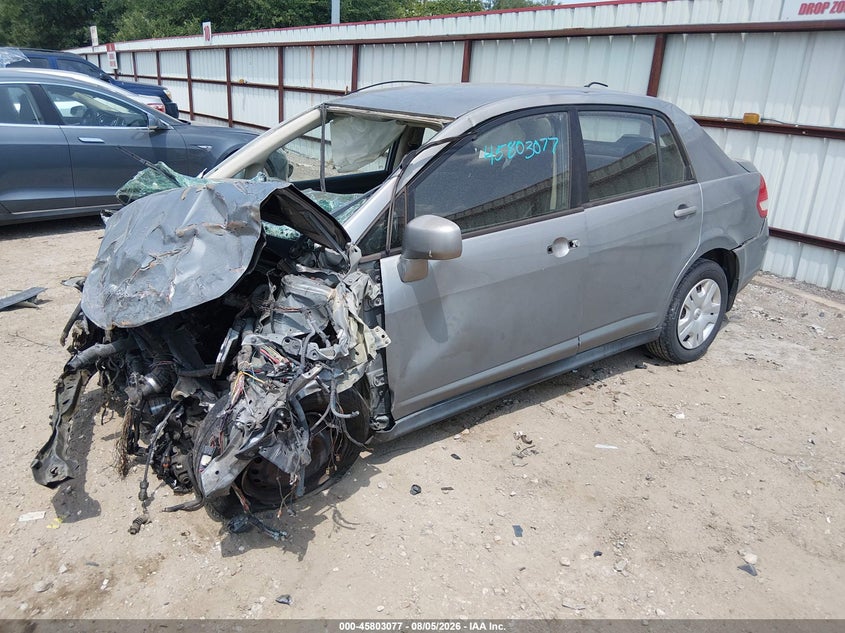 Vin: 3n1bc1apxal449565, lot: 46301908, nissan versa 1.8s 20102