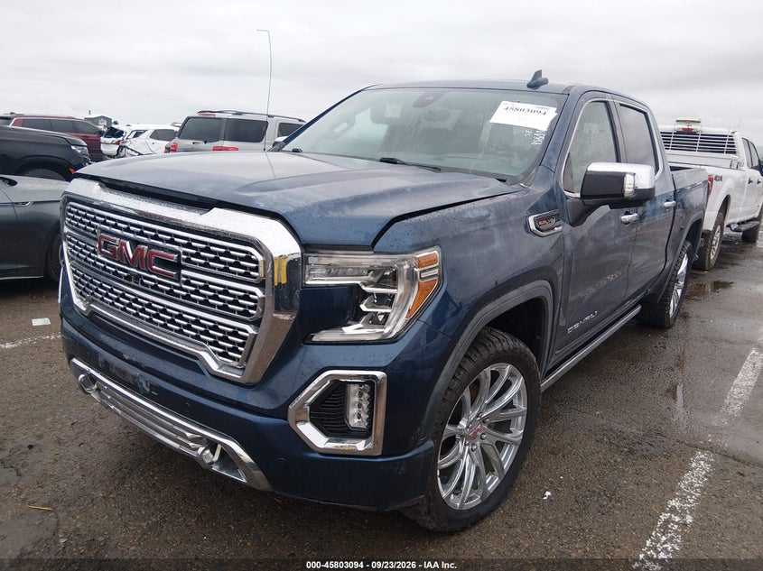 Vin: 1gtu9fel0kz352636, lot: 46301925, gmc sierra 1500 denali 20192